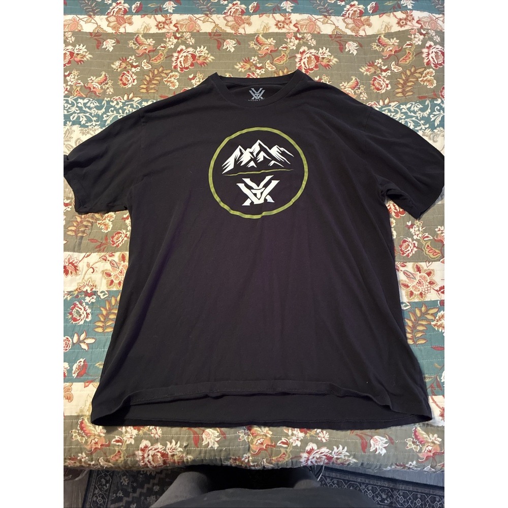 vortex XXL tee shirt black Mountain Design Short Sleeve
